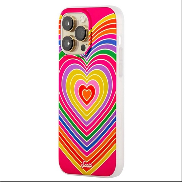 Sonix Apple iPhone 14 Pro Max Case with MagSafe - Rainbow Hearts - Picture 2 of 8